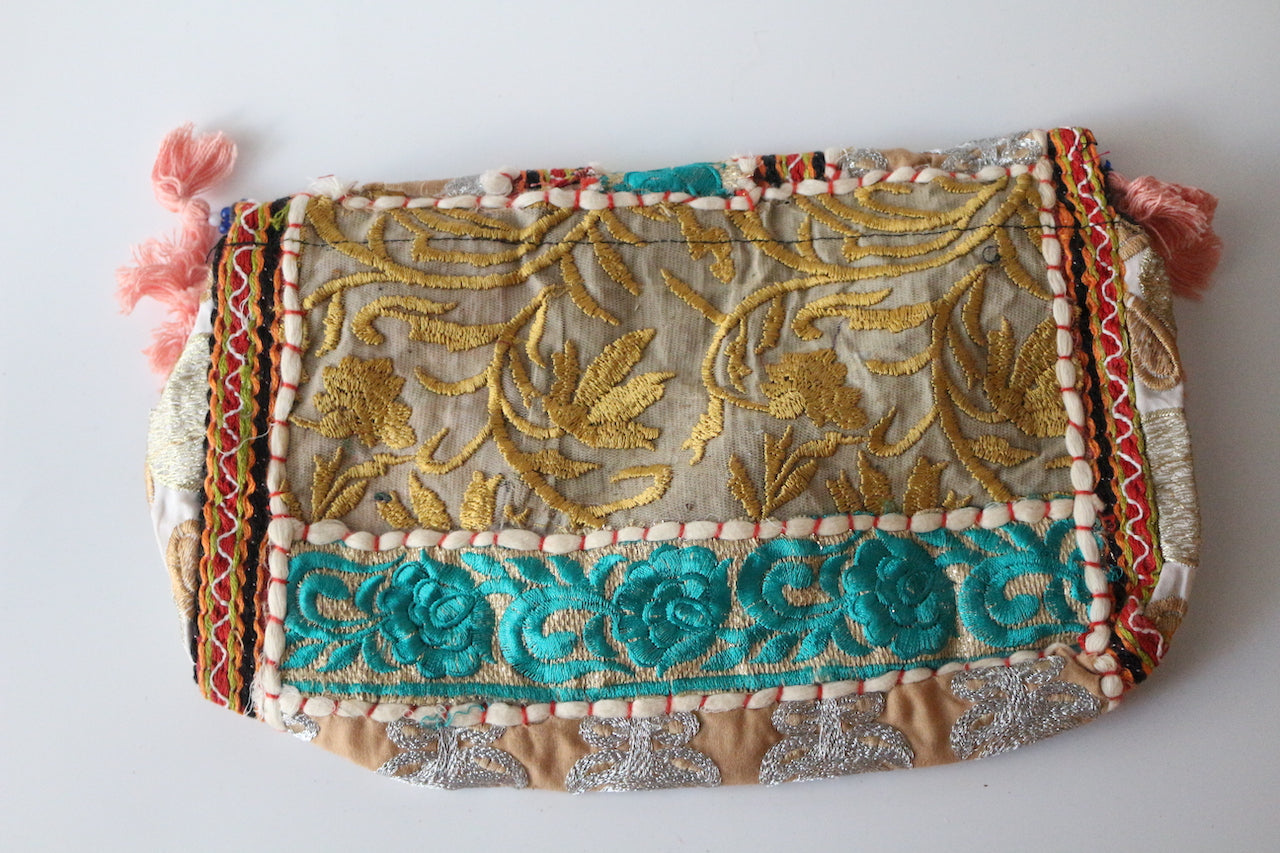 Handmade BOHO Clutch bag from Banjara India